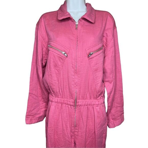 Xirena Jaymes Jumpsuit in Sun Dried Red NWT Size Large - Picture 5 of 9